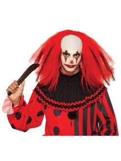 Red Evil Clown Wig