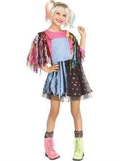 Girls Roller Derby Rascal Costume 