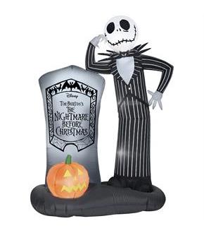 NBC Jack & Tombstone 6 Ft. Airblown Inflatable