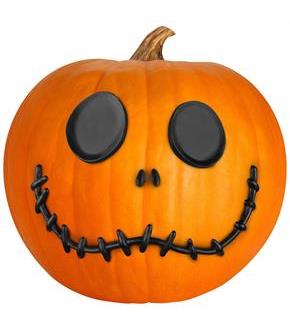 Nightmare Before Christmas Jack Skellington Pumpkin Push-Ins