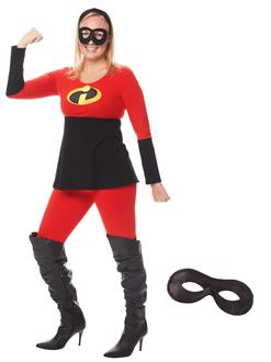 The Incredibles Mrs Incredible Womens Costume Kit