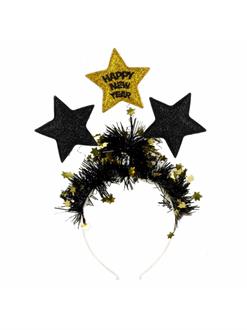 NYE Black & Gold Headband (1)