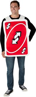 Mattel Games Uno Reverse Adult Unisex Costume