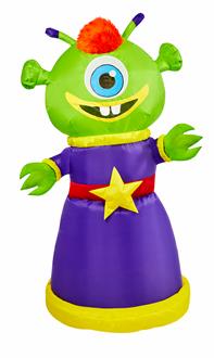 Space Alien Adult Inflatable Costume