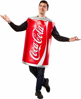 Can of Coca Cola Adult Unisex Costume