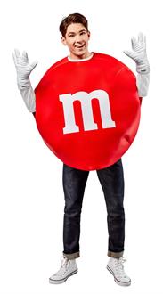 M&M's Red Adult Unisex Costume