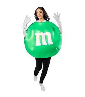 M&M's Green Adult Unisex Costume