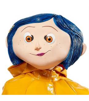 Coraline Deluxe Overhead Adult Mask