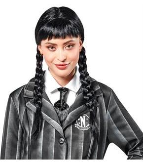 Wednesday Addams Adult Wig