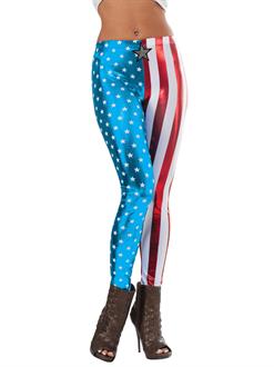 Women's Captain America Leggings (One Size)