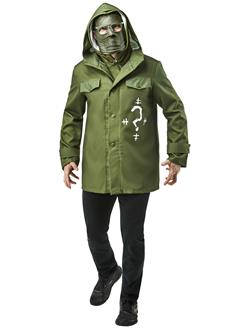 The Batman:  Riddler Adult Deluxe Costume 