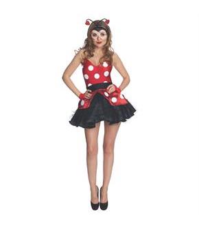 Womens Sexy Lady Bug Costume