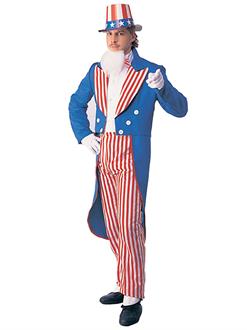 Uncle Sam Adult Costume (Small)