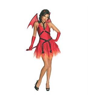 Womens Sexy Devilish Desire Costume