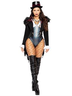 Ladies 3pc Voodoo Queen Sassy Costume