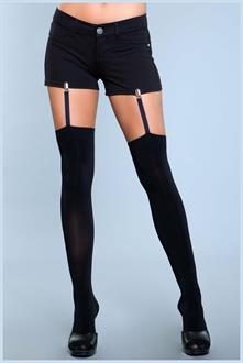 Hanging On Clip Garter Thigh Highs