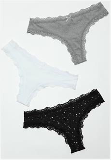 Jade Thong 3 Pack