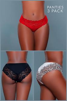 Arlo Bikini Panty 3 Pack