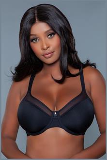 Kristy Full Coverage Bra Black