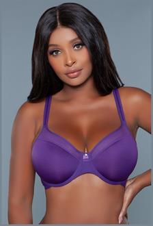 Kristy Full Coverage Bra Purple