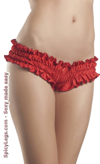 Mini Ruffled Booty Shorts