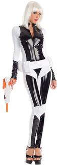 2 Piece Galactic Trooper. Jumpsuit with front zipper