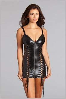 Esme Wet Look Dress