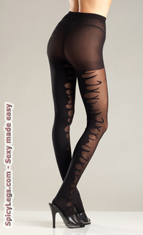 Flame Design Tights