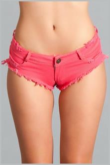Baby Got Back Booty Shorts - Hot Pink