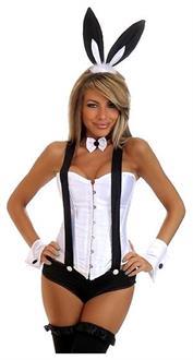 5 PC Tuxedo Bunny Costume