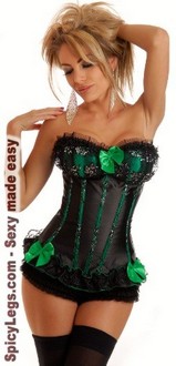 Sequin Seduction Burlesque Corset