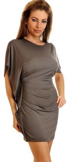 Slinky Little Gray Dress