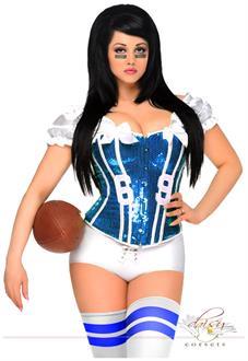 2 PC Sexy Football Fantasy Costume