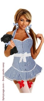 3 PC Sexy Dorothy Costume