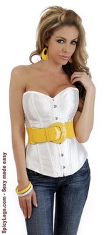 Strapless Belted Corset