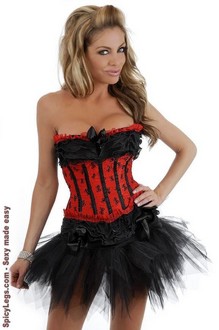 Burlesque Corset and Pettiskirt