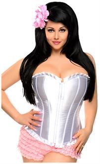 Strapless Ruffled Corset