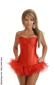 Sweetheart Strapless Corset and Pettiskirt