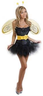 5 PC Sexy Bumblebee Costume