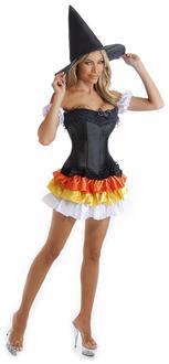 4 PC Sexy Witch Costume