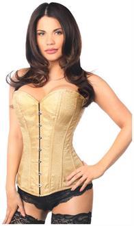 Lavish Gold Brocade Corset