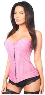 Lavish Pink Brocade Corset