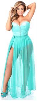 Lavish 2 PC Ice Princess Corset Costume