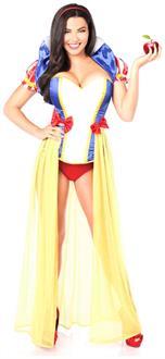 Lavish 4 PC Snow Princess Costume