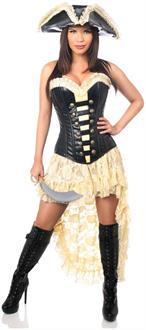 Top Drawer 4 PC Pirate Wench Costume