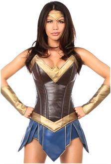 Top Drawer 3 PC Premium Warrior Woman Costume