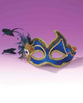 Fancy Blue Mask