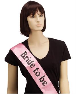 Bride to Be Sash - Pink