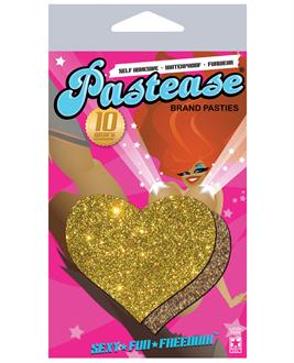 Pastease Gold Glitter Heart