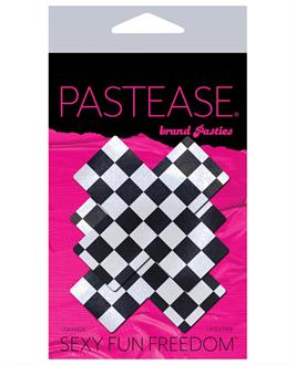 Pastease Checker Cross - Black/White